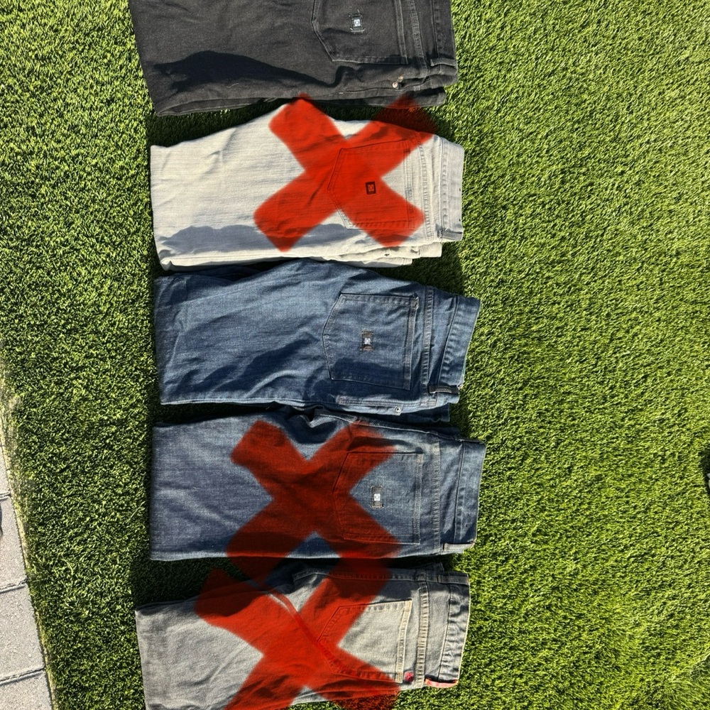 KR3W jeans two pairs Krew